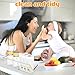 2 Pack Breast Milk Storage Bottles Solution Set Compatible with Medela for Fridge,Plastic Organizer Bin with Divider for Breast Milk Bags, Food Pouches, Or Baby Food Jars/Containers/Bottles