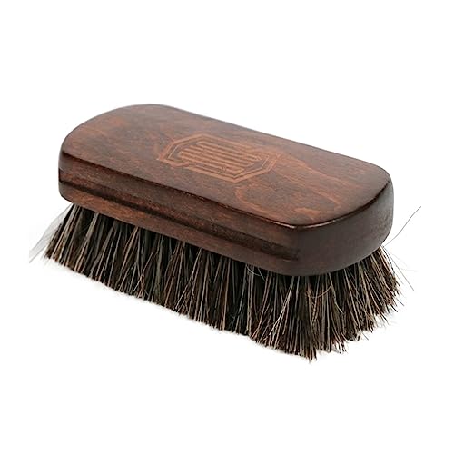 SLAVIK Brosse De Polissage Brillante Brosse De Nettoyage Textile en Cuir De CRIN De Lavage Automatique Compatible avec Le Sac De Vêtements De Meubles D'intérieur De Voiture