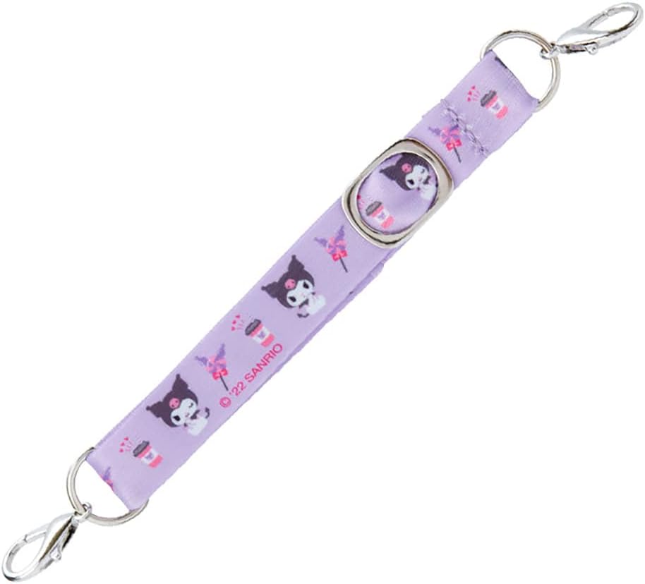 Sanrio 511072 Sanrio 511072 Kuromi-chan Kuromi Pita Frenzu Character Outing Accessory Set, 2.2 x 0.6 x 1.6 inches (5.5 x 1.5 x 4 cm)