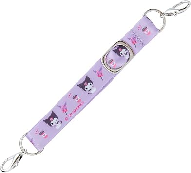 Sanrio 511072 Kuromi Character Travel Accessory Set, Kuromi, 2.2 x 0.6 x 1.6 inches 5.5 x 1.5 x 4 cm