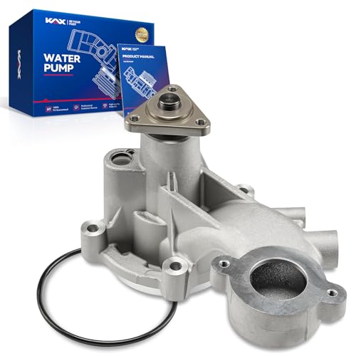 KAX Engine Water Pump Compatible with Ford F-150 2011-2023, for Ford Mustang 2012-2024 Replacement Water Pumps With Gasket by KAX - Used condition - US$9.19