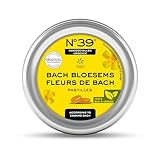 Pastilles Fleurs de Bach d’Angleterre biologiques N°39® Urgence, Calme & Relaxation – Goût Orange – boîte de 45g – Lemon Pharma