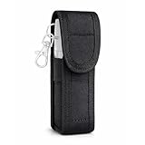 Noyzie Sacchetto spray autodifesa per taniche da 15 ml - Supporto in nylon resistente con passante per cintura in tessuto - Chiusura sicura in velcro - Compatto e leggero