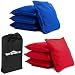 Win SPORTS Premium All-Weather Duck Cloth Cornhole Bean Bags - Set of 8 Bean Bags for Corn Hole Game - Choose Your Colors (Red/Blue)