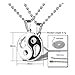 Yin Yang Collares, Yin Yang collar con 2 colgantes separados, Yin y...