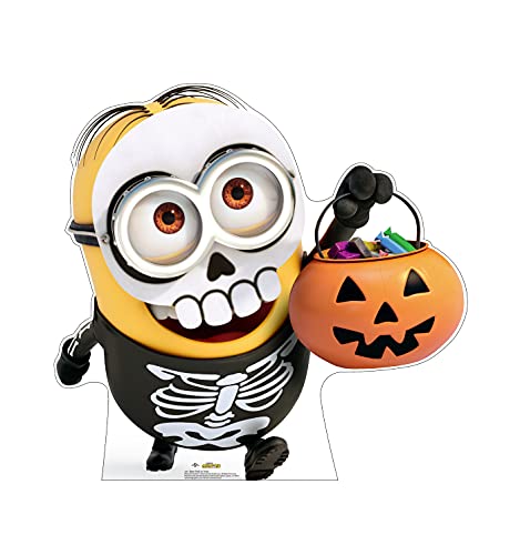 Cardboard People Dave Trick or Treat Cardboard Cutout - Minions
