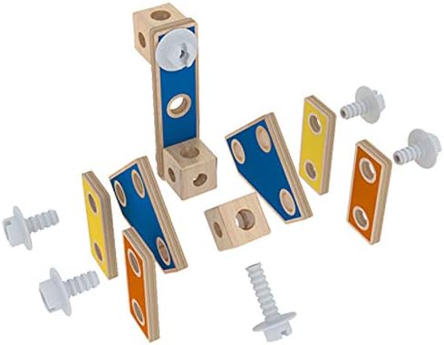Award Winning Hape Master Builder Wooden Tool Box Set