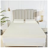 orgaCover Premium Naturlatex Matratzenschoner | 10 cm | Lindert Schulter- und Rückenschmerzen | 90 x 200 cm | Umweltfreundliche Schlaflösung