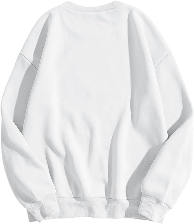 Zoyami Womens Crewneck Sweatshirt Graphic Long Sleeve Top Pullover Oversized Sweaters - Image 3