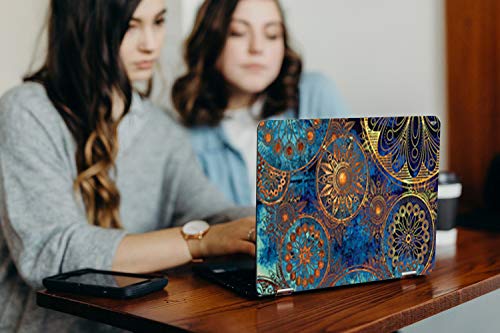 Image of Galaxsia Mandala Vinyl Laptop Skin /Sticker /Cover /Decal Compatible for Any Laptop (Hp /Dell /Sony /Acer /Lenovo /Asus etc..) Brand Models of Size 13 to 13.3 Inches Laptop Or Notebook.