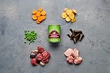 Irish Pure Premium Nassfutter für Hunde | 12x 390g | Weiderind | Vitamine | Getreidefrei | Sensitiv | mit Superfood Kelp-Alge | Nassfutter für alle Rassen