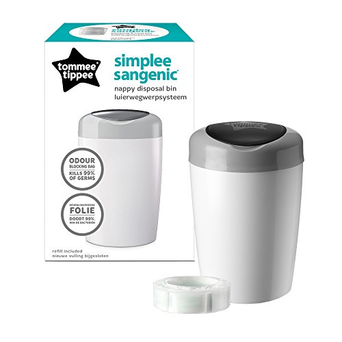 Tommee Tippee Poubelle à Couches Simplee +1 recharge et - vue 4