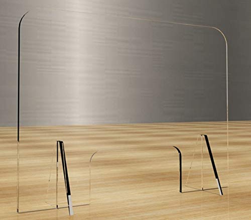 RI Online Sneeze Shield | Protective GAURD I Desk Shield acts as sneeze guard safety from corona airborne virus I for client, customer & employee safety barrier I 2 COVID HAND SAFETY KEYs FREE� RI Online Sneeze Shield | Protective GAURD I Desk Shield acts as sneeze guard safety from corona airborne virus I for client, customer & employee safety barrier I 2 COVID HAND SAFETY KEYs FREE�