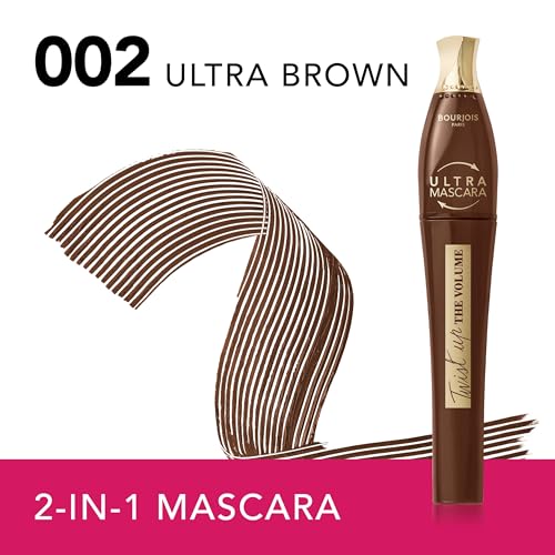 Bourjois Twist Up The Volume Mascara Effetto Volumizzante Con Spazzolino 2 In 1 Colore Brown 8 Ml - 4
