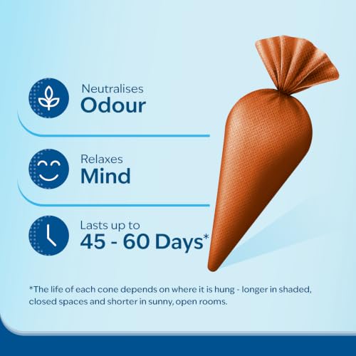 Image of CamPure Camphor Cone (Oudh) Pack Of 2-100% Organic | Air Freshener For Car, Wardrobe, Office Cabin's, Drawers, Travel Bag & Bathroom