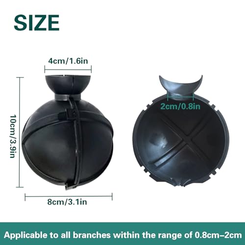 Caixa de crescimento de raízes de árvores, bola de propagação de raízes de plantas, ferramentas reut