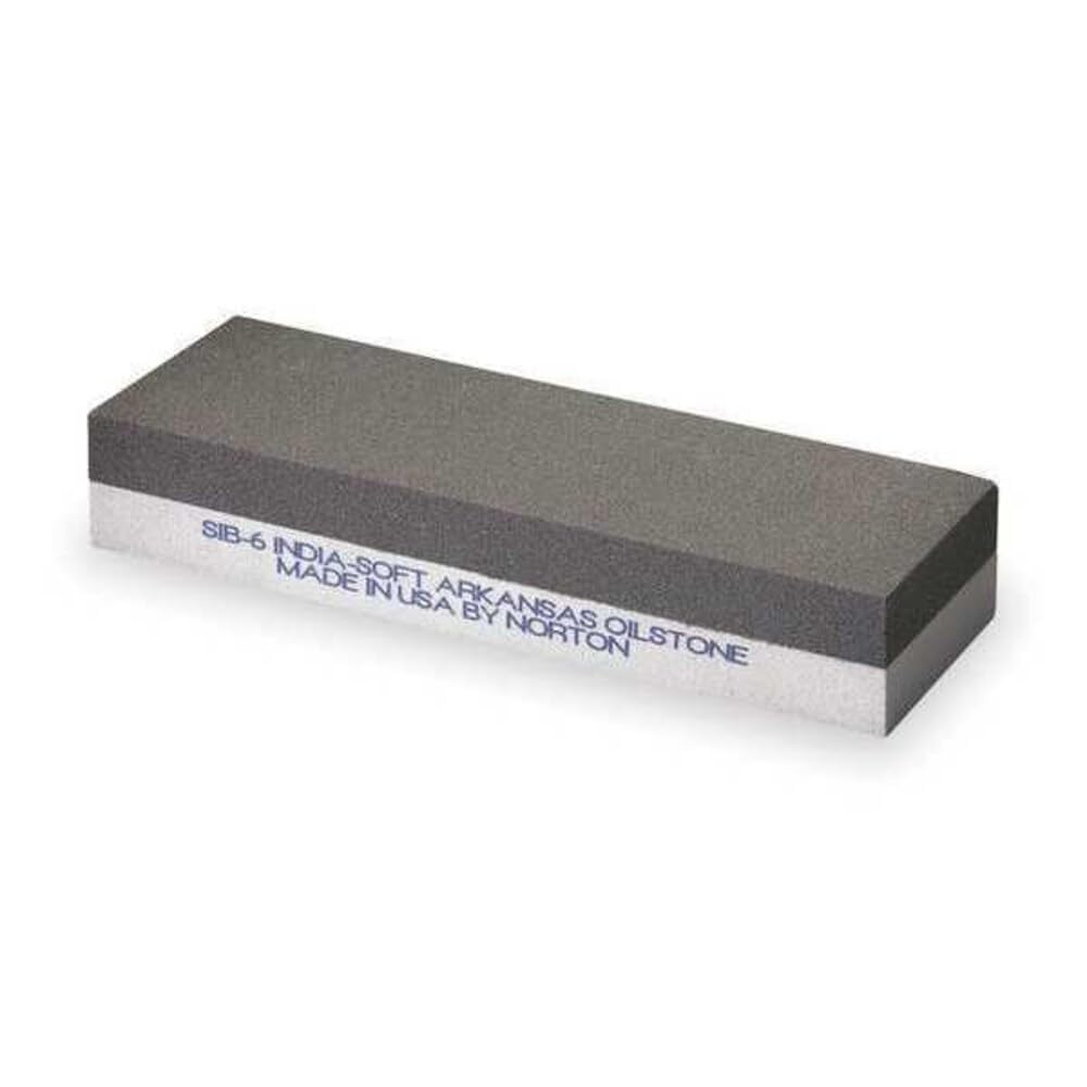 Norton India Combination Abrasive Benchstone 6 x 2 x 1 Inch India