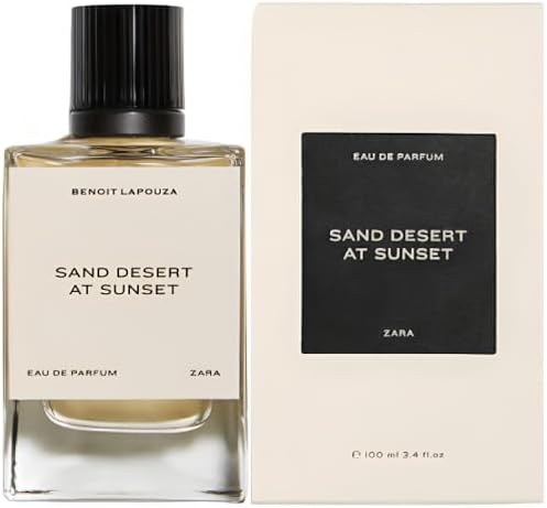 Zara Sand Desert At Sunset Cologne for Men EDP Eau De Parfum 100 ML 3.4 FL OZ