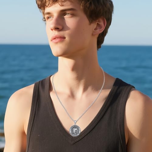 Collier Memento Mori en argent 925, bijou Stoa haut de gamme - 2