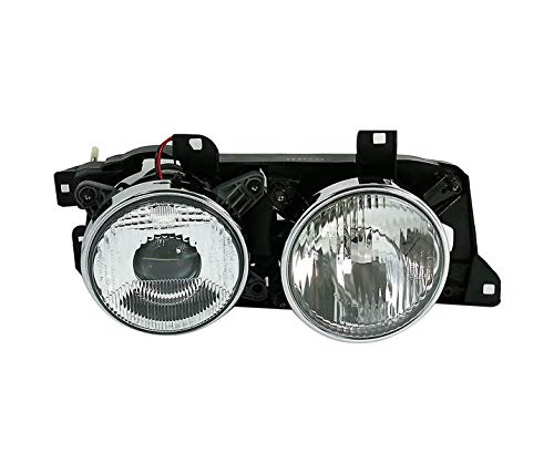 Phare avant côté passager VP1062P pour remplacer une optique usée de BMW E34