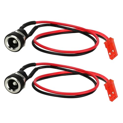 EOPOAYI Puerto de carga compatible con GOTRAX GXL V2 Apex XR Ultra Electric Scooter, puerto de carga de repuesto para GOTRAX Rival Elite arnés de carga de batería E-Scooter Parts (5.5 mm, 2.5 mm), 2