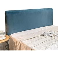 Copri Testiera Letto In Vello Elasticizzato - Fodera Protettiva Lavabile Per Decorazione Camera Da Letto - Foto 8