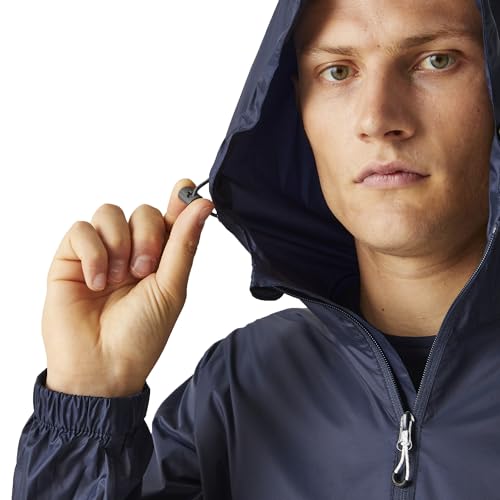 Regatta Pack-It III wasserdichte und atmungsaktive Shell-Jacke mit Kapuze und Taschen