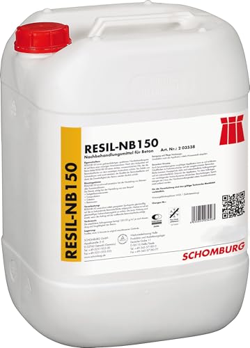 SCHOMBURG RESIL-NB150 10 Liter Beton-Nachbehandlungsmittel (Curing) Verdunstungsschutz Betonhaut Gebrauchsfertiger Nachbehandler für Beton & Estrich SCHOMBURG RESIL-NB150 10 Liter Beton-Nachbehandlungsmittel (Curing) Verdunstungsschutz Betonhaut Gebrauchsfertiger Nachbehandler für Beton & Estrich
