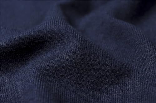 Men Thick Warm Mock Neck Pullover Sweater Solid Slim Fit Long Sleeve Knit Casual Tops4