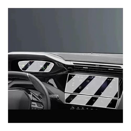 Verre trempé Peugeot 308 408 - Protection anti-rayure pour écran GPS 10"