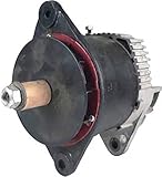 RAREELECTRICAL New Alternator 24V 50A Compatible With John Deere Crawlers 850 850B 855 619 Diesel