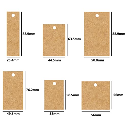 Custom Personalized Hang Tags with String, Custom Your Business Logo and Price Tags for Jewelry, Clothes, Gifts. Pack 100