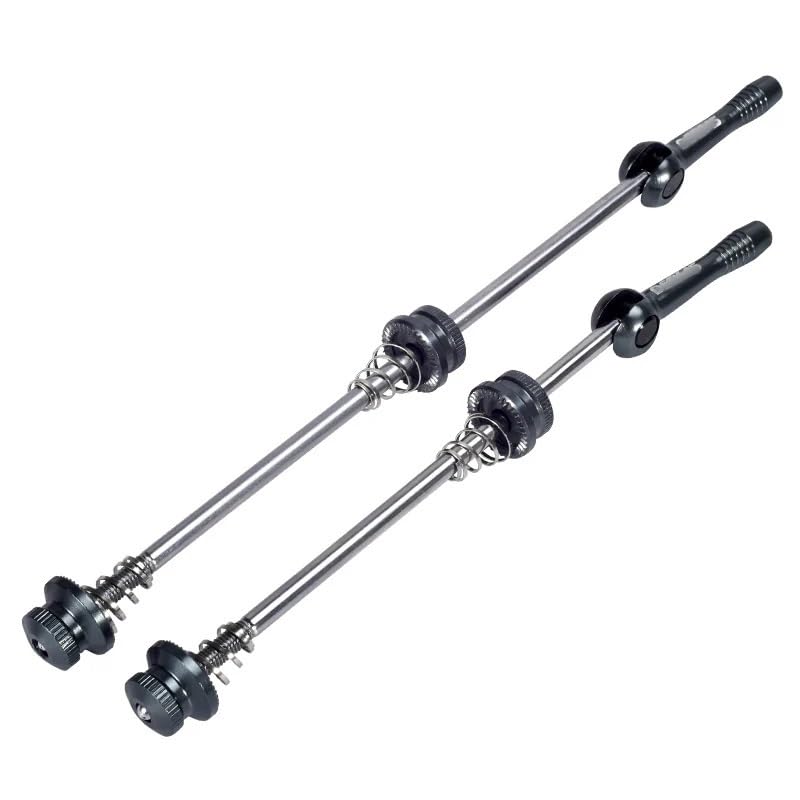 Brochette à Dégagement Rapide Pour Vélo - Longueur 190 Mm, Réglable 3 Cm, Pour Home Trainer Et VTT