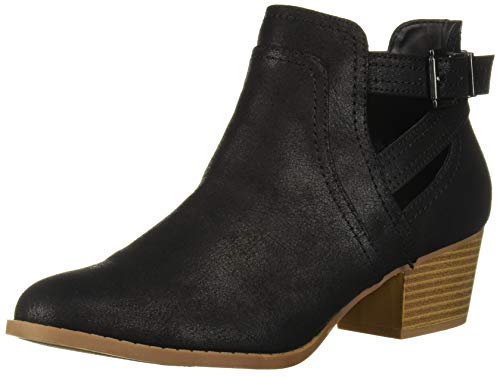 Fergalicious Women's Banger Ankle Boot, Black, 8 M M US