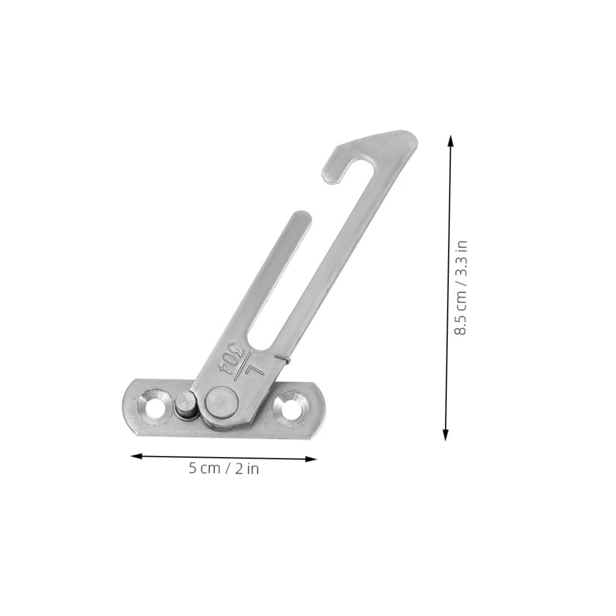VILLCASE 12 pièces Limiteur de Fenêtre Acier Inoxydable Serrure de Sécurité Garçon Fille pour Fenêtres Coulissantes Installation Facile sans Perçage Protection Intrusion Silencieuse et