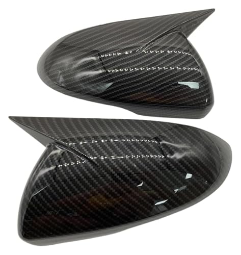 Coque de rétroviseur pour Kia K5 2016-2019 en véritable style fibre de carbone