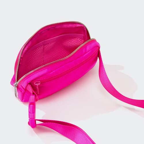 Image of Pander Belt Bag for Women, Fashion Waist Packs, Crossbody Bags, Everywhere Belt Bag with Adjustable Strap (Sonic Pink).