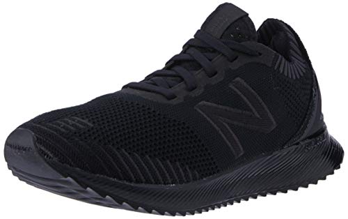 Image of New Balance Men's Echo V1 FuelCell Running Shoe, Black/Steel, 8 UK