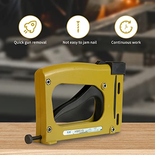 Yeshine Point Drivers For Picture Framing Pro-Framing Dual Point Driver Point Nail Gun With Nails Lightweight Picture Frame Stapler Metal For Joiner Diy 1000 Points #TOP2