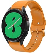 ISABAKE Strap för Samsung Galaxy Watch 4 Classic 42mm/46mm, 20mm Silikonarmband för Galaxy Watch ...