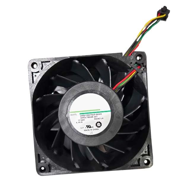 Ventilador 8038 V80E12BS1ND5-08A03 de 12V 4.54A para refrigeración de servidores y minería