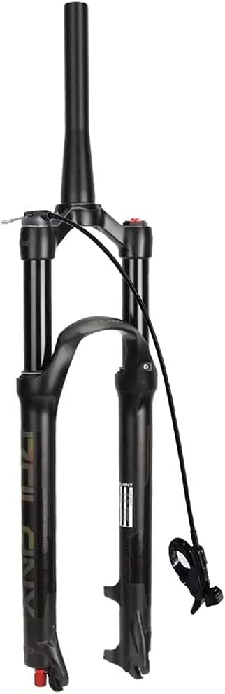 Fourche à air VTT avec débattement 120mm pour un amortissement fluide sur terrain XC