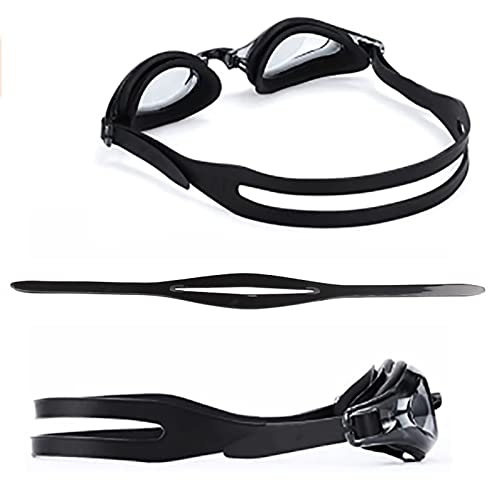 Midremer 2 Pieces Silicone Dive Mask Strap Replacement, Universal Flexible Silicone Swim Eyewear Accessories Black Head Band for Scuba Diving Swimming Goggles Glasses Eyewear by Midremer - Used condition - Image 2