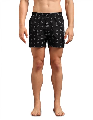 Image of U.S. Polo ASSN. Men's OEX12 Cotton Printed Inner Boxers - Pack of 1