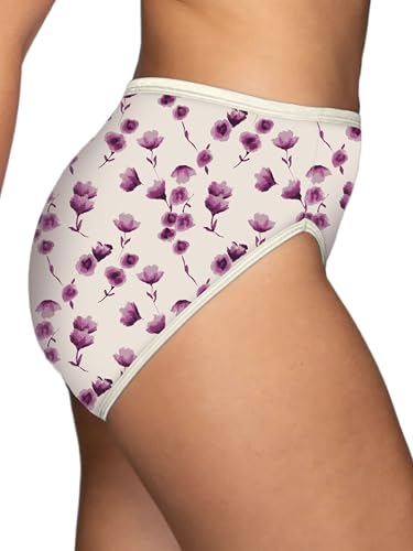 Image of Vanity Fair Women's Illumination Hi Cut Panties, Silky Stretch & Satin Trim