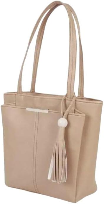 Modern Travel Friendly pu Women Hand Bag Double Pocket Lightweight Casual Daily Bag