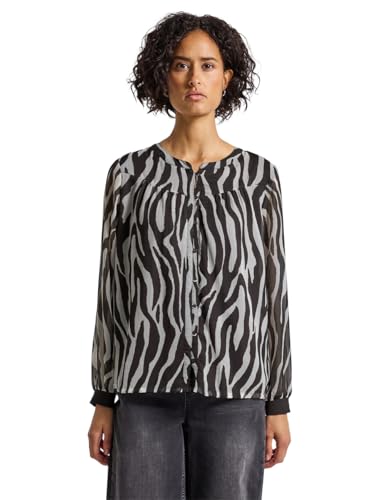 Chemisier en mousseline zèbre Street One imprimé animal mode femme