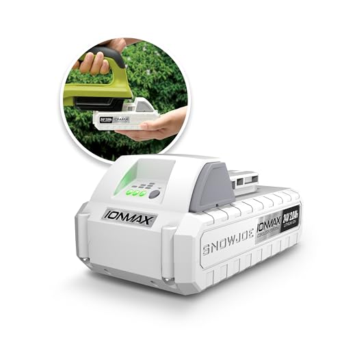 Snow Joe 24VBAT-LTE IONMAX 24V Lithium-Ion Battery Universal Battery-Management System Manufacturer Original Compatible with Auto Joe Power Joe and Sun Joe Products 2.0Ah