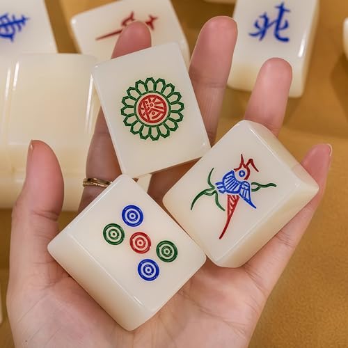 Fengshui-Caishen Set de Fichas Mahjong Tradicional miniatura 2