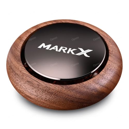 マークX 車用芳香剤 マークX 120系 130系 150系 車載アロマディフューザー ブラックウォールナット磁吸式蓋 ゼオライト香料使用 天然植物香り 車内清潔 空気